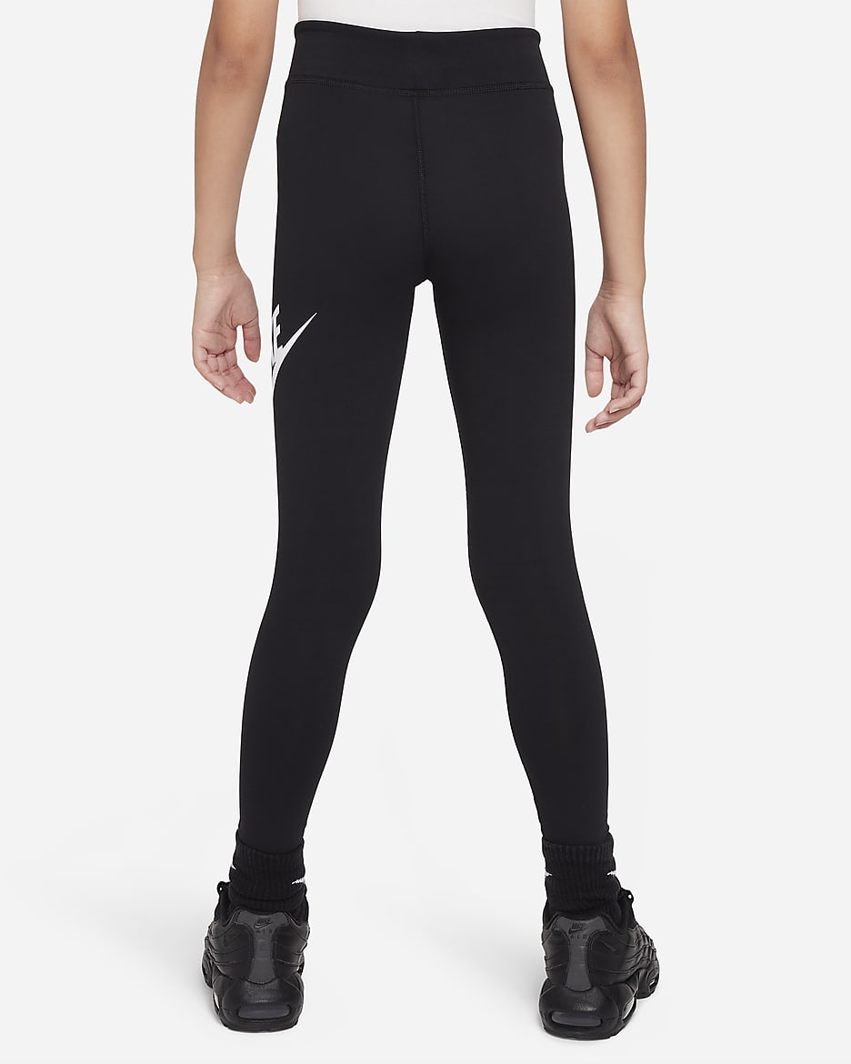 Nike Sportswear Essential Older Kids Girls Mid Rise Leggings